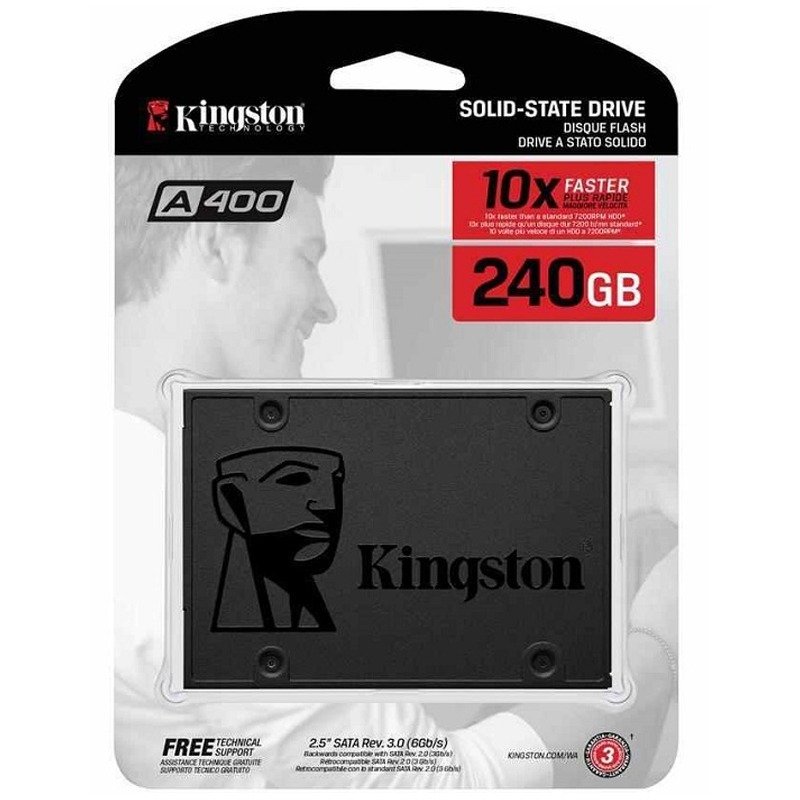 Disco SSD Kingston A-400 Sata 3 240Gb