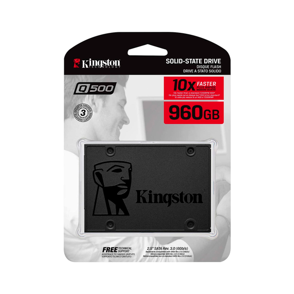 Disco SSD Kingston Q500 Sata 3 960Gb