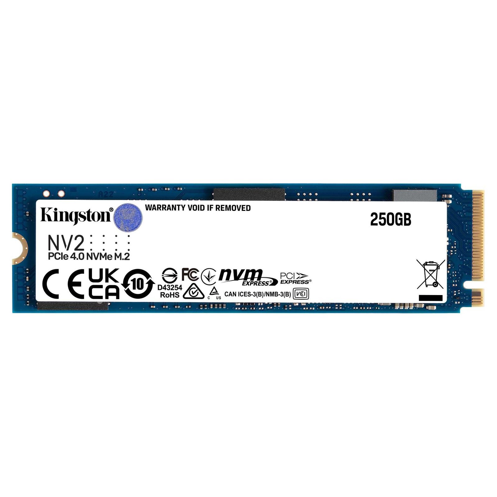 Disco SSD Kingston NVME M2 2280 250Gb - Imagen 2