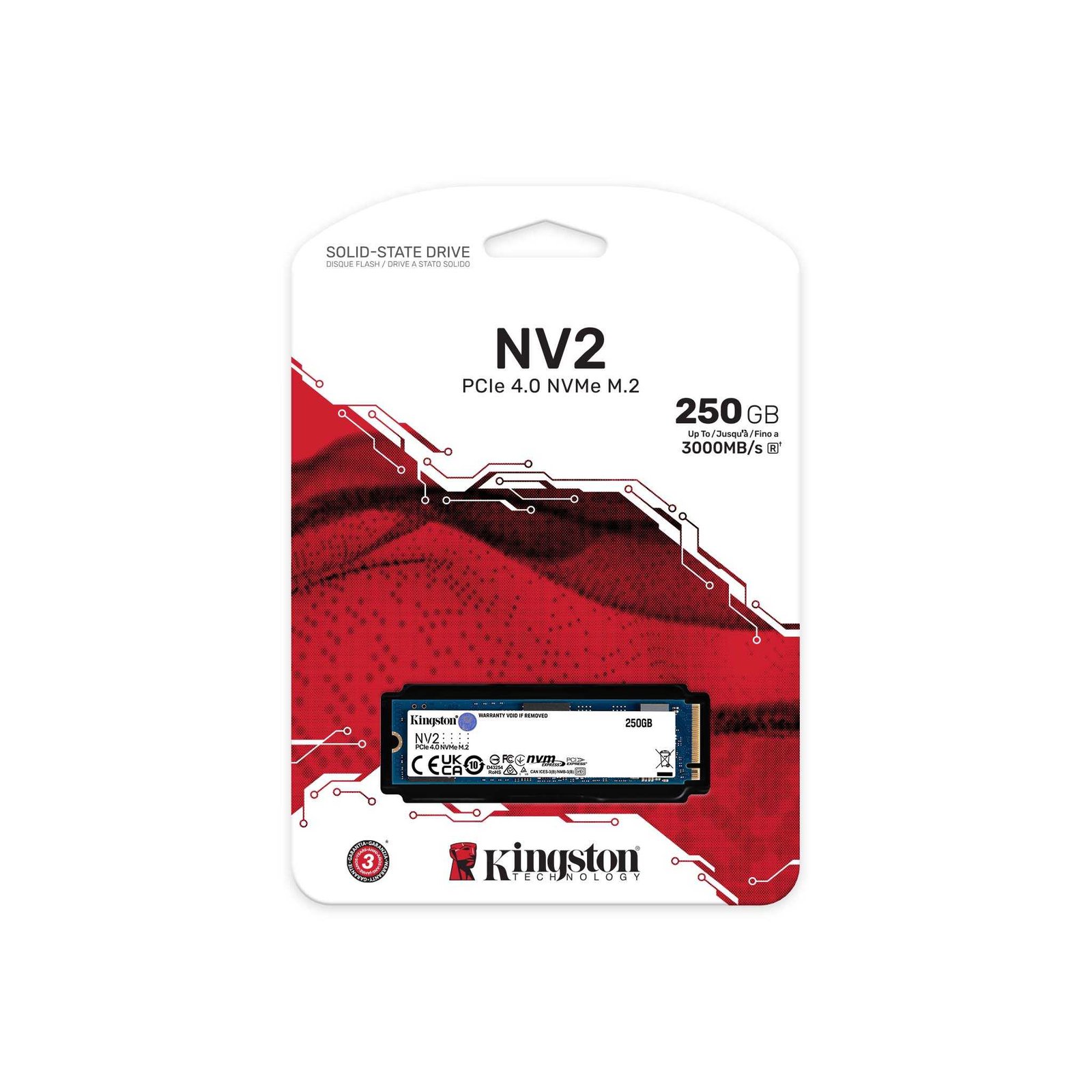 Disco SSD Kingston NVME M2 2280 250Gb - Imagen 3